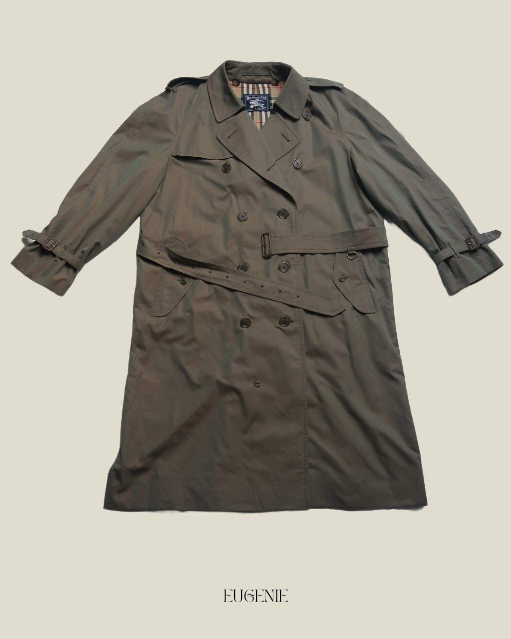 BURBERRY trench coat | XL