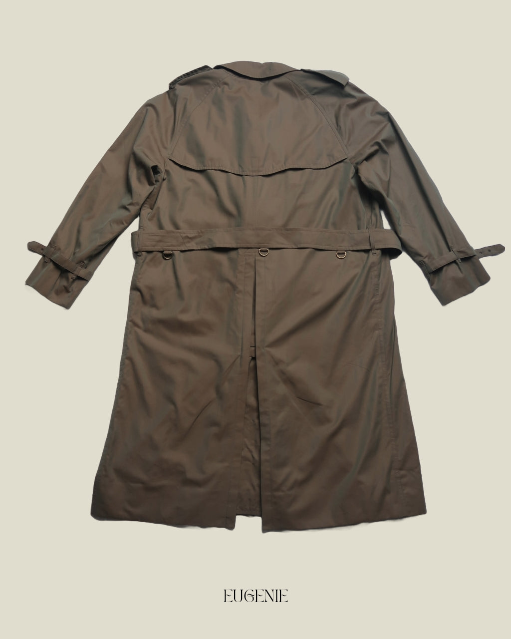 BURBERRY trench coat | XL