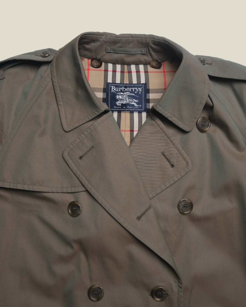 BURBERRY trench coat | XL