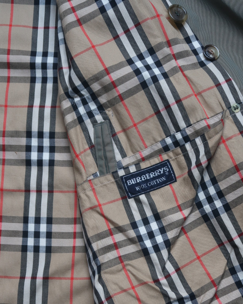 BURBERRY trench coat | XL