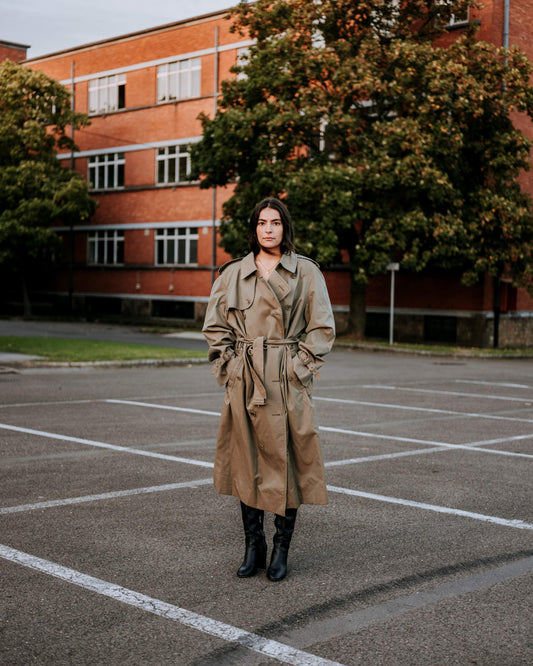 BURBERRY trench coat | XL