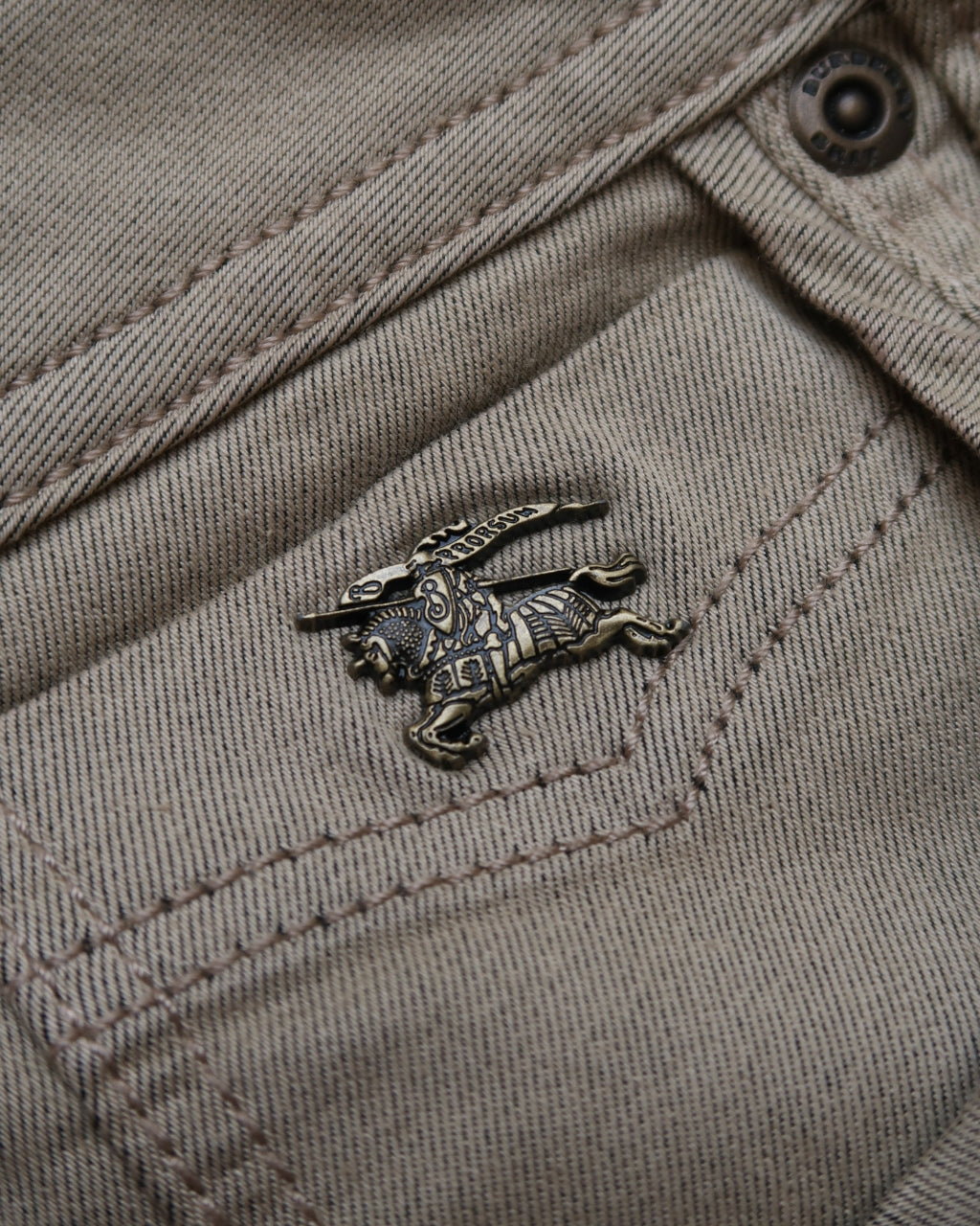 BURBERRY slim pants | S